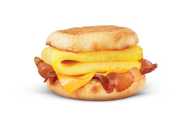 Bacon, Egg & Cheese English Muffin Sandwich