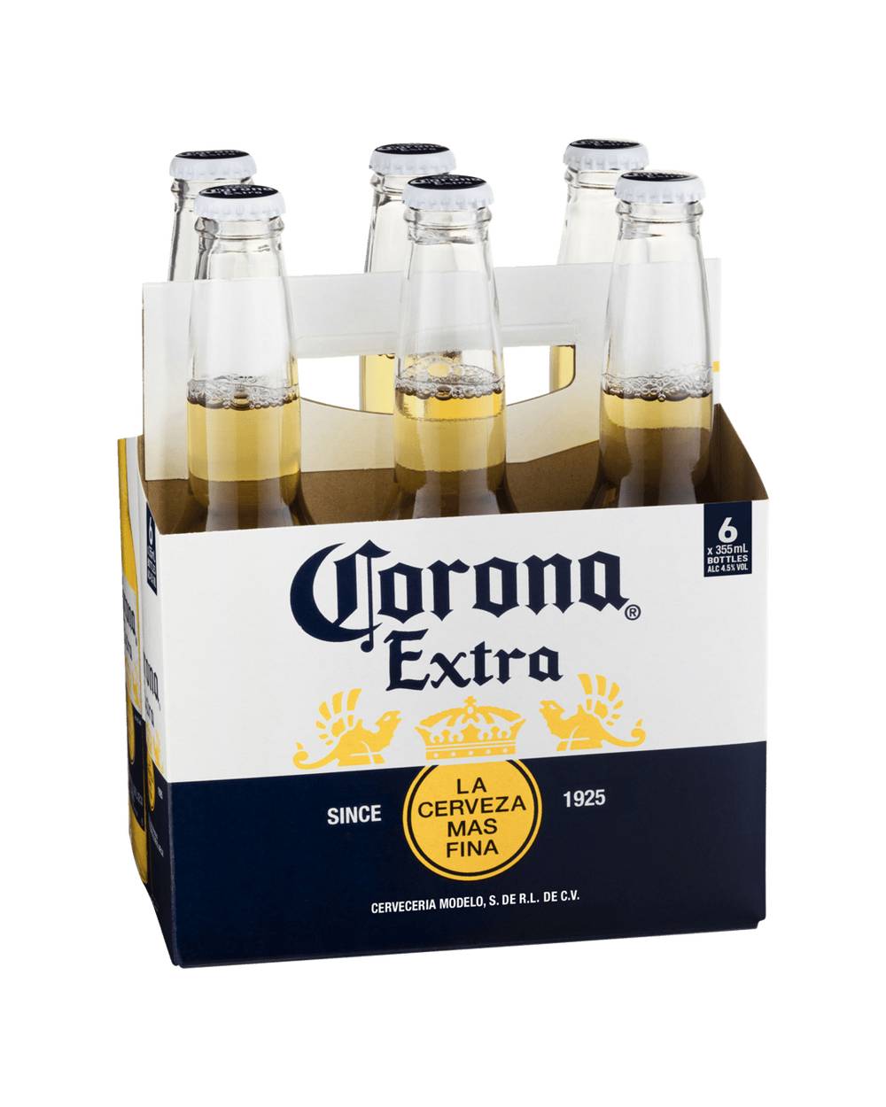 Corona Extra Lager Bottle 6x355ml