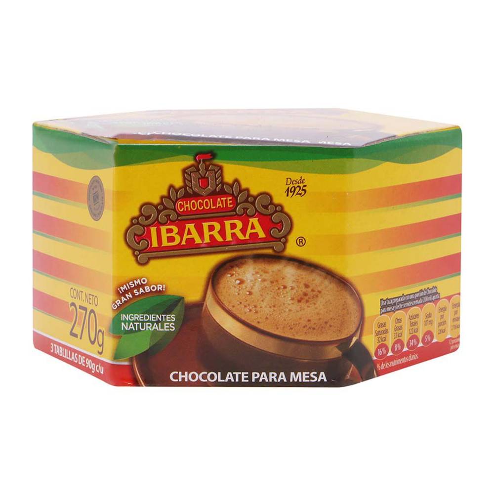 Ibarra chocolate de mesa (270 g)