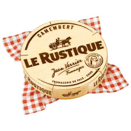 Camembert LE RUSTIQUE - la boite de 250 g