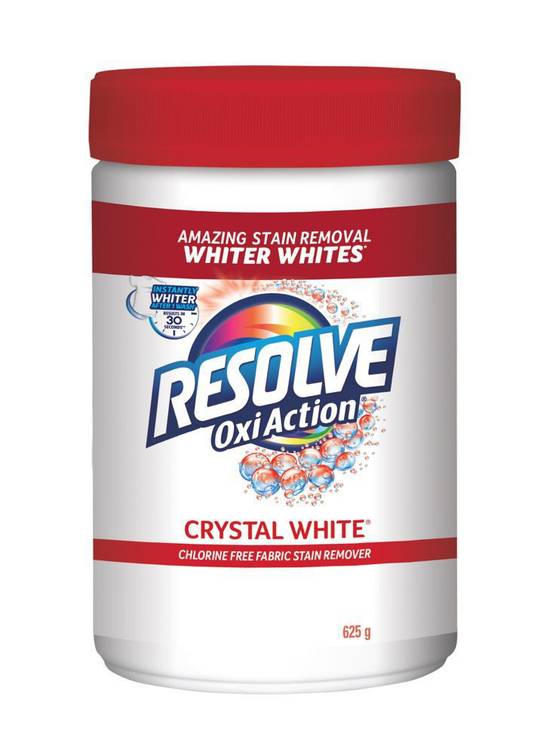 Resolve Stain Remover In-Wash Powder Whites (625 g)
