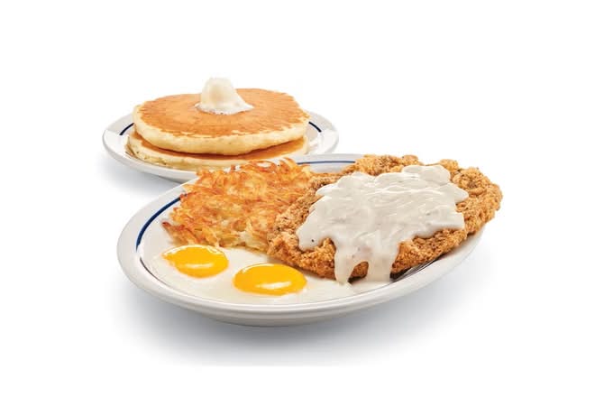 Country Fried Steak & Eggs