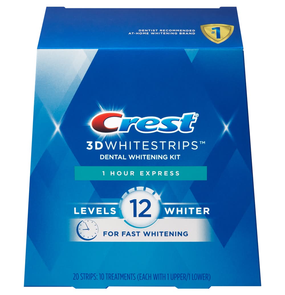 Crest 3D Whitestrips Dental Kit (20 ct)