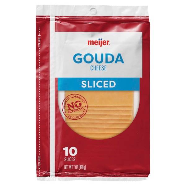 Meijer Sliced Gouda Cheese (7 oz)