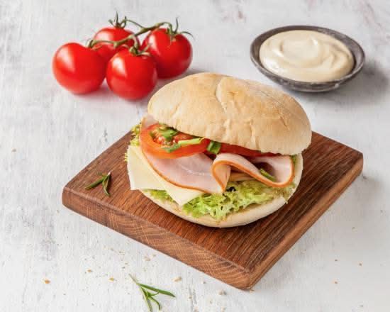 Kajzerka Pszenna z Szynką i Serem Deli by Shell