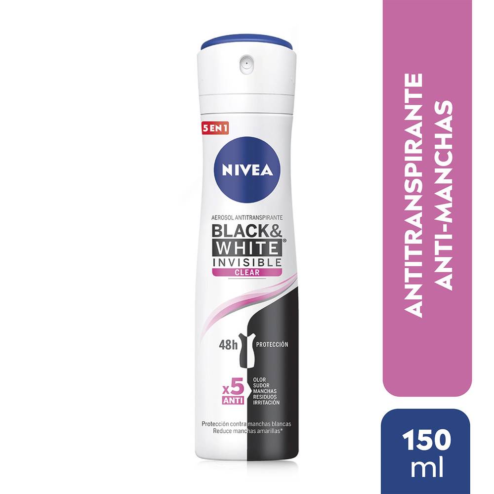 Nivea · Desodorante invisible clear (150 ml)