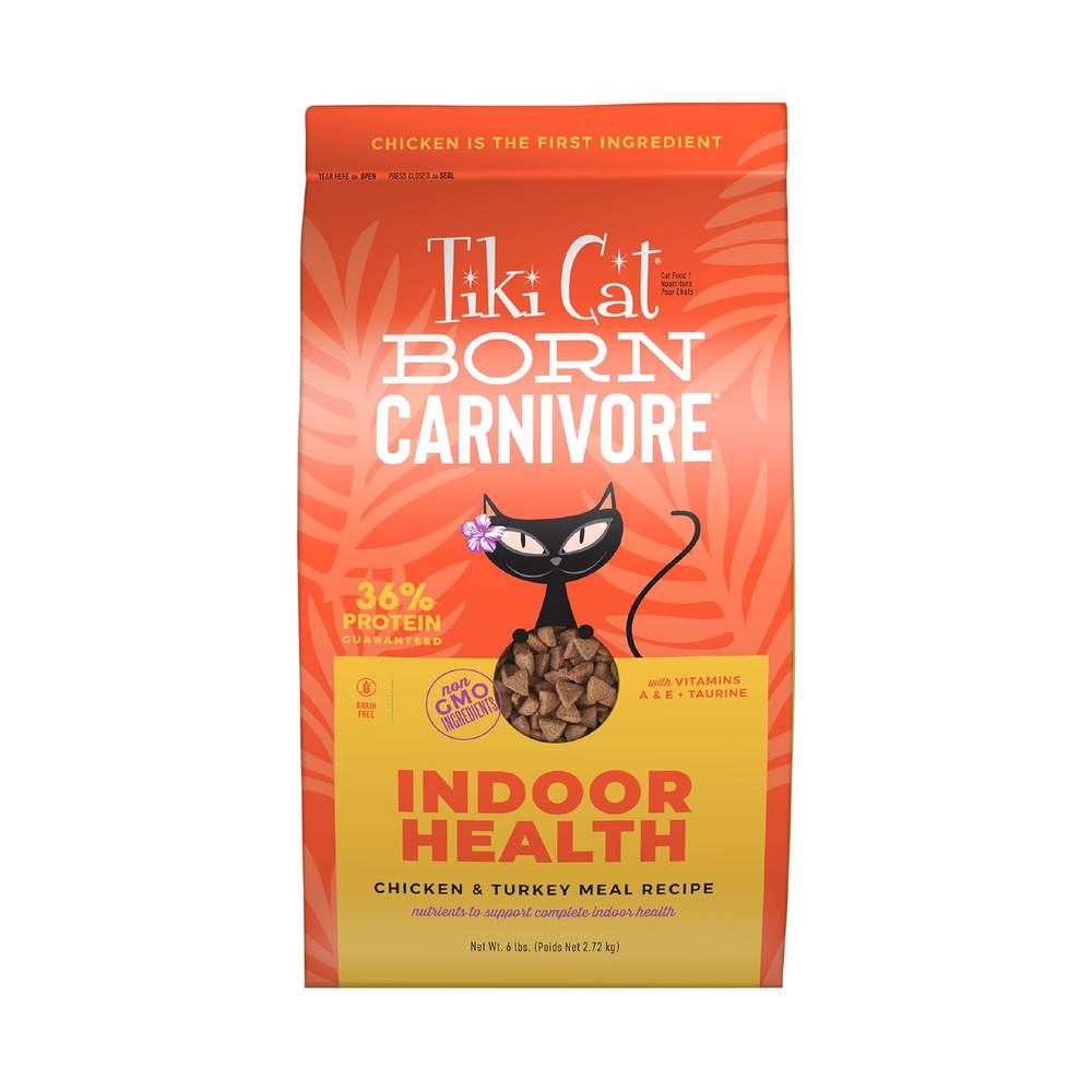 Tiki Cat Born Carnivore Indoor Health Cat Food (chicken-turkey )