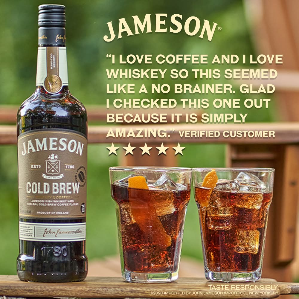 Jameson Cold Brew Whiskey & Coffee (750 ml) | Postmates
