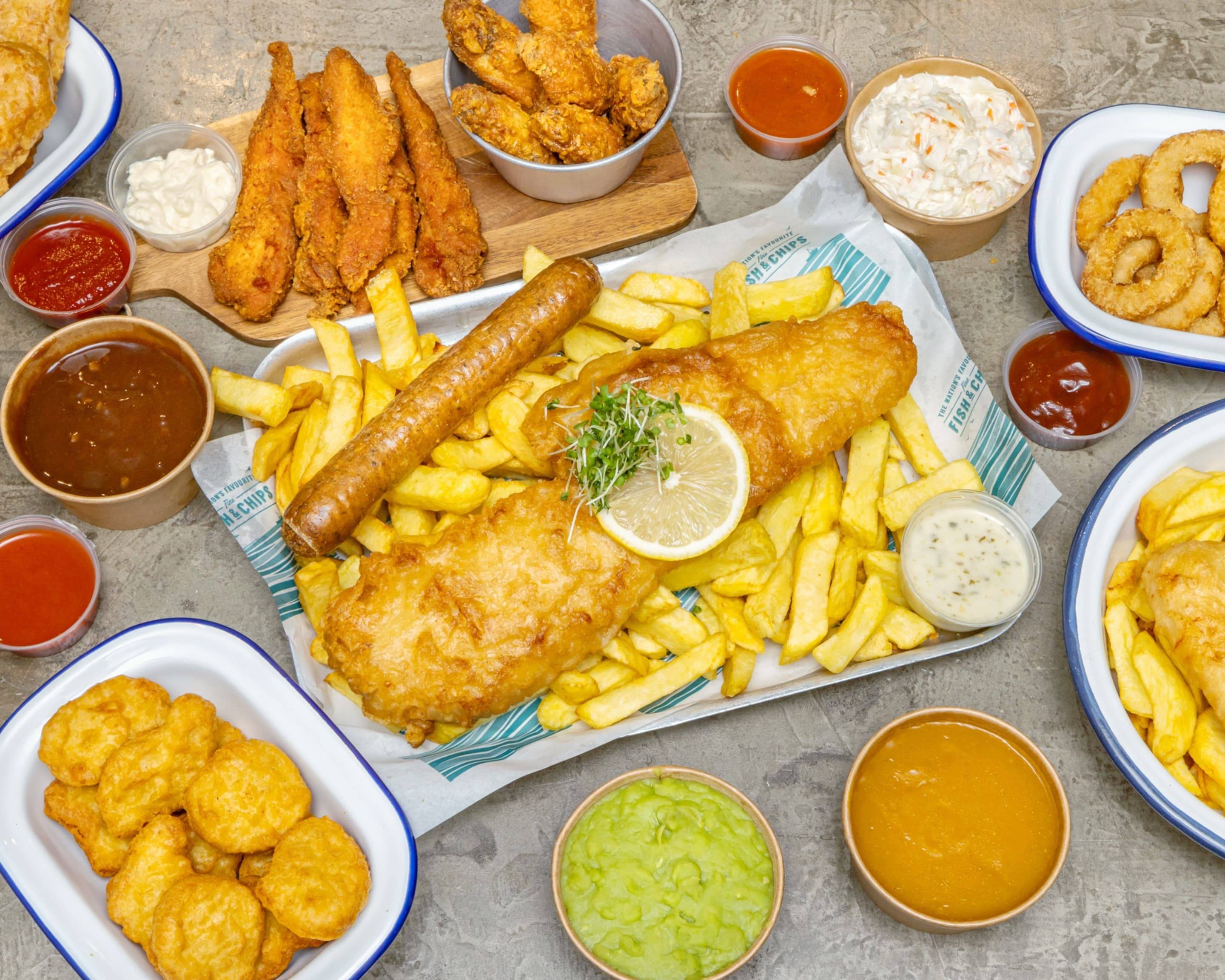 cod and chips