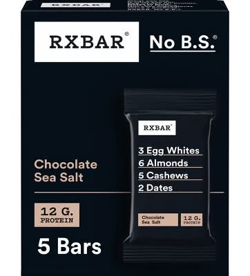 RXBAR Chocolate Sea Salt Protein Bars - 9.1oz/5ct