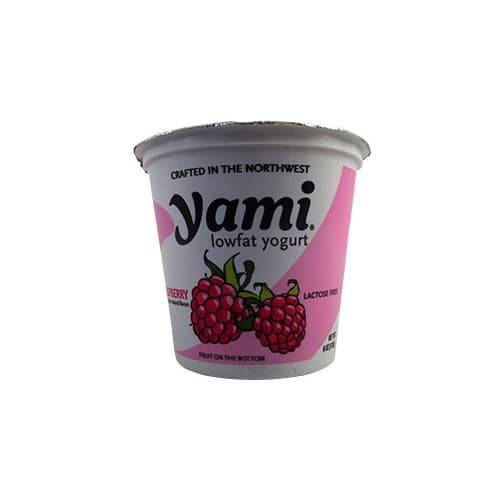 Yami Lactose Free Lowfat Yogurt, Raspberry (6 oz)