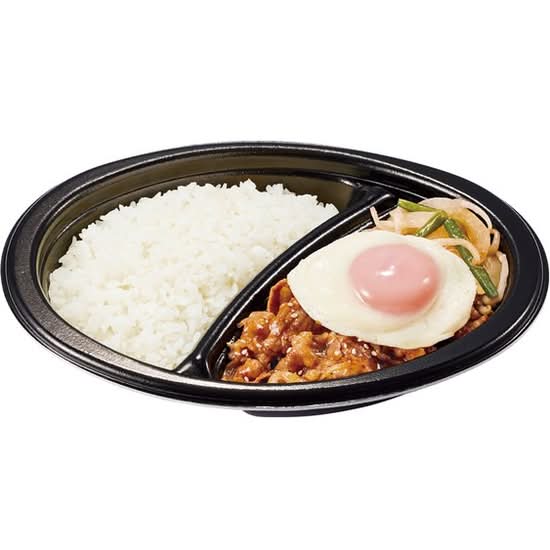 目玉焼き牛カルビ弁当