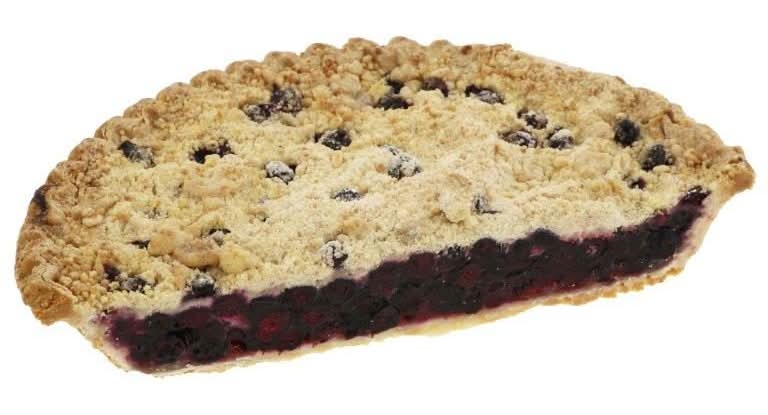 Half-Baked Blueberry Pie