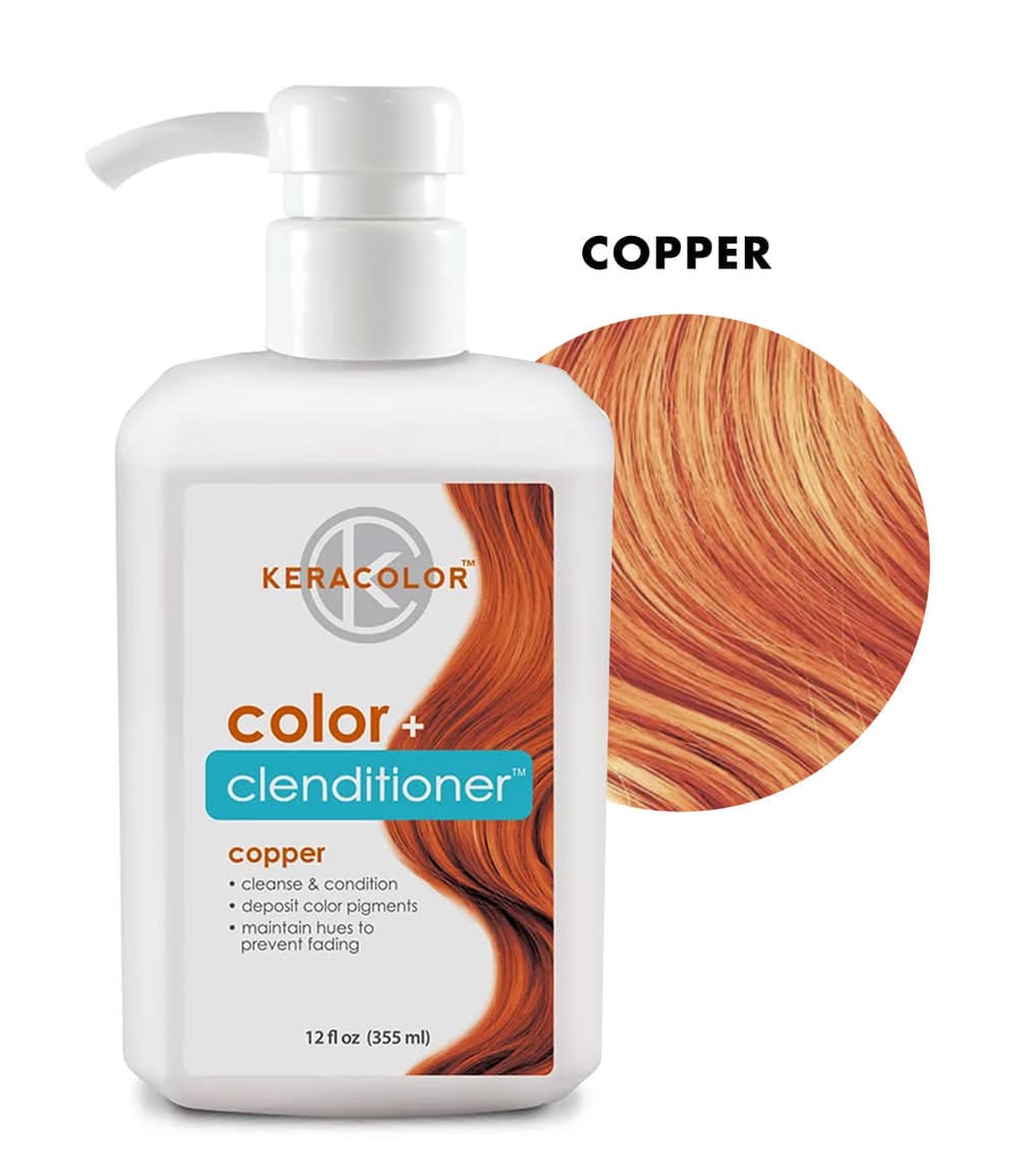 Keracolor · Color + clenditioner tinte semipermanente, copper (355 ml)