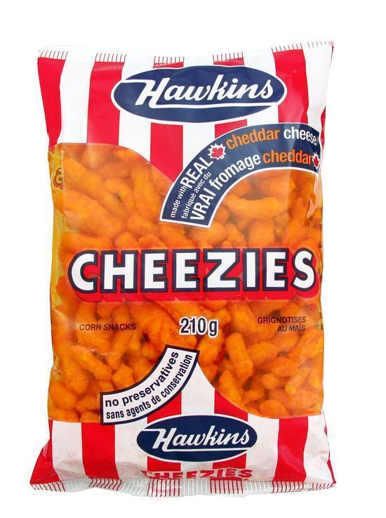 Hawkins Cheezies 210 g