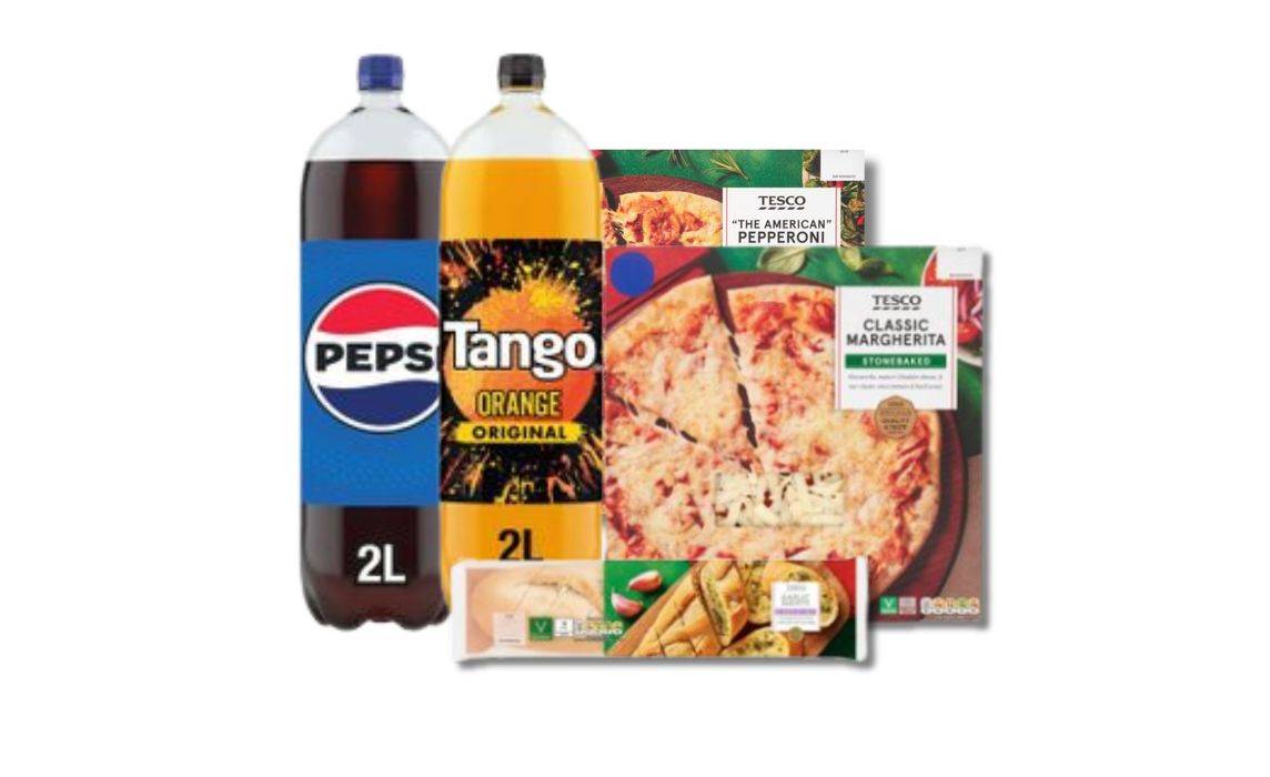 £10 Deal: 2x Pizzas, 1x Side and 2x 2 Litre Soft Drinks