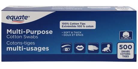 Equate Multi-Purpose Cotton Swabs (500 ct)