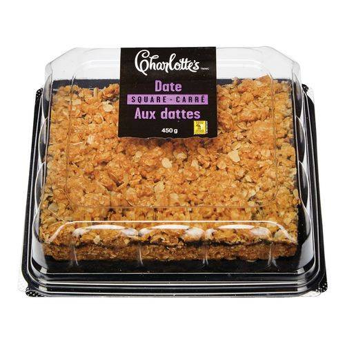 Charlotte's Date Square With Carrots (450 g)