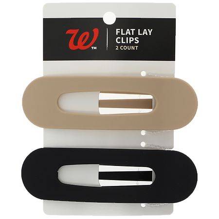 Walgreens Flat Lay Clips - 2.0 ea