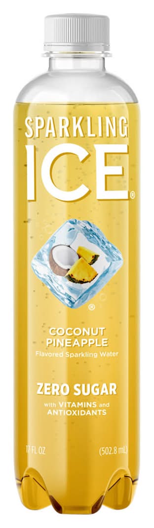 Sparkling Ice Coconut Pineapple Sparkling Water Zero Sugar 17 Fl Oz