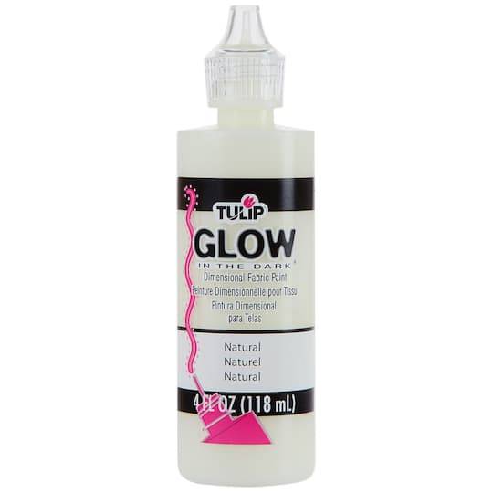 Tulip Glow in the Dark Natural Dimensional Fabric Paint (4 fl oz)