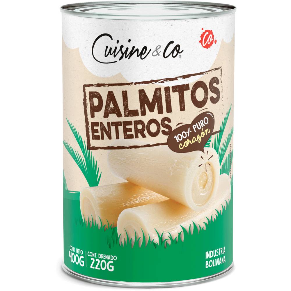 Cuisine & co palmitos enteros (400 g)