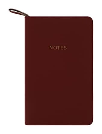 Notes Pad Journal Burgundy