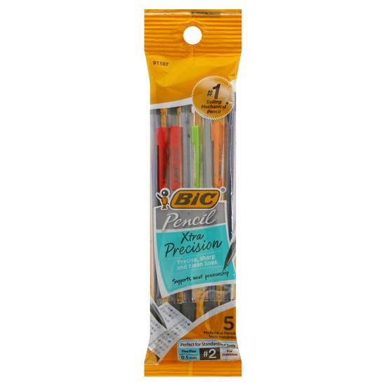 Bic Xtra Precision Fine No. 2 Mechanical Pencils (5 pcs)