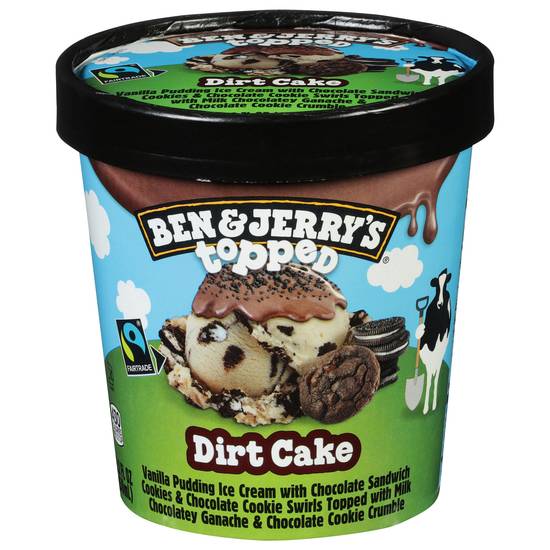 Ben & Jerry's Topped Dirt Cake Ice Cream