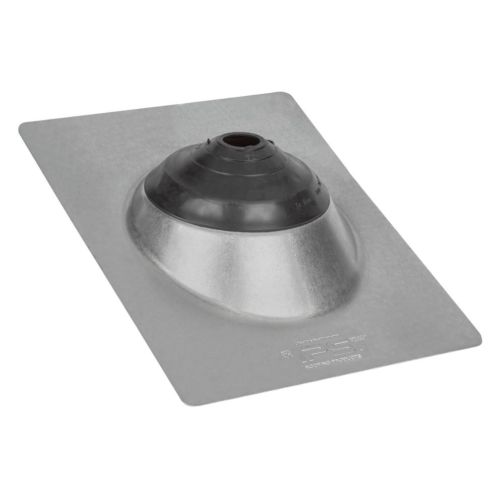 IPS Roofing Products 4IN1 1-1/4-in to 4-in x 16-in Galvanized Steel Vent and Pipe Flashing | 81728