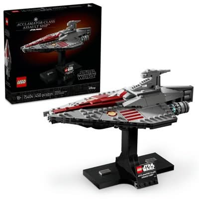 LEGO Star Wars Acclamator-Class Assault Buildable Spaceship Toy Age 18+ (450 ct)