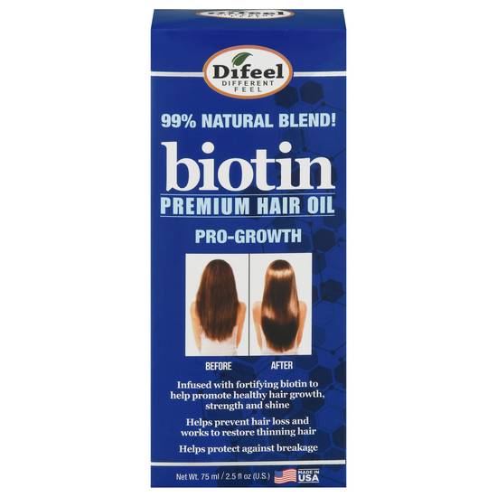 Difeel Pro-Growth Biotin Premium Hair Oil