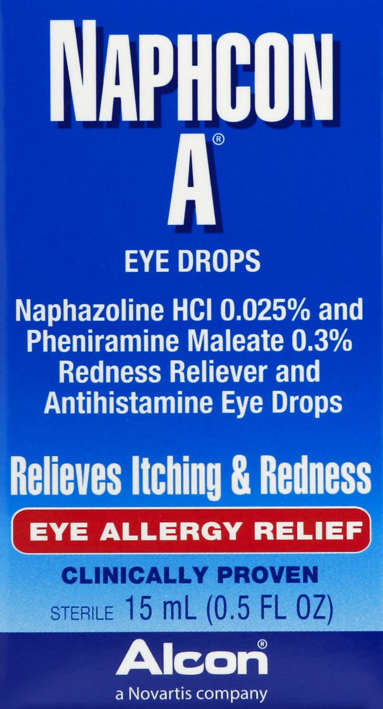 Alcon Naphcon a Allergy Relief Eye Drops (0.5 fl oz)