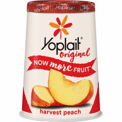 Yoplait Original Harvest Peach Yogurt 6oz