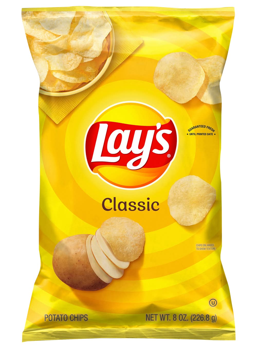 Lay's Potato Chips, Classic (8 oz)