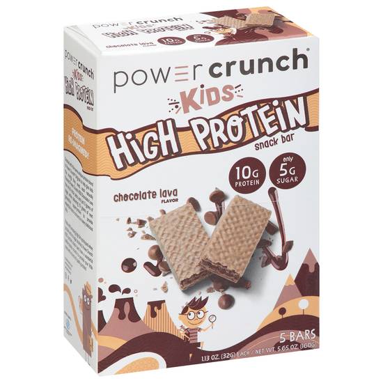 Power Crunch Kids High Protein Snack Bars (chocolate lava)