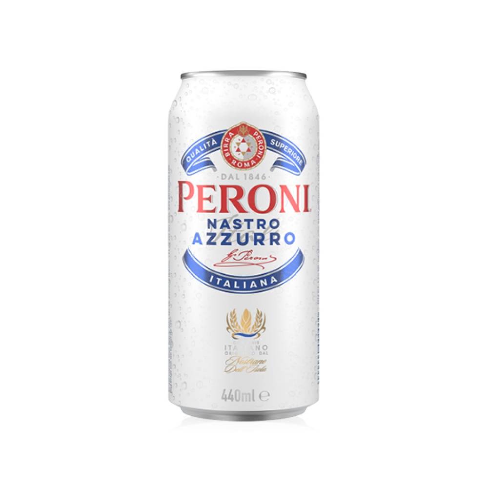 Peroni Nastro Azzurro 440ml can