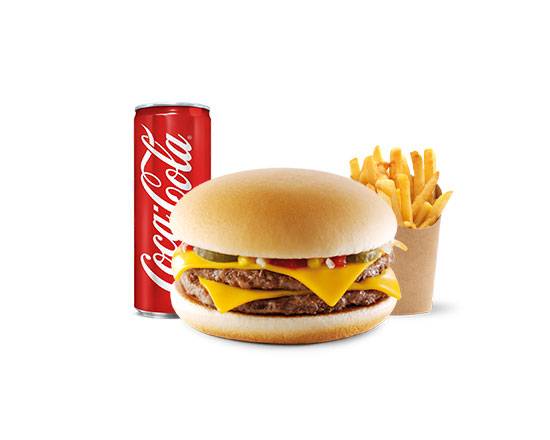 Menu Double Cheeseburger 🍔🍔