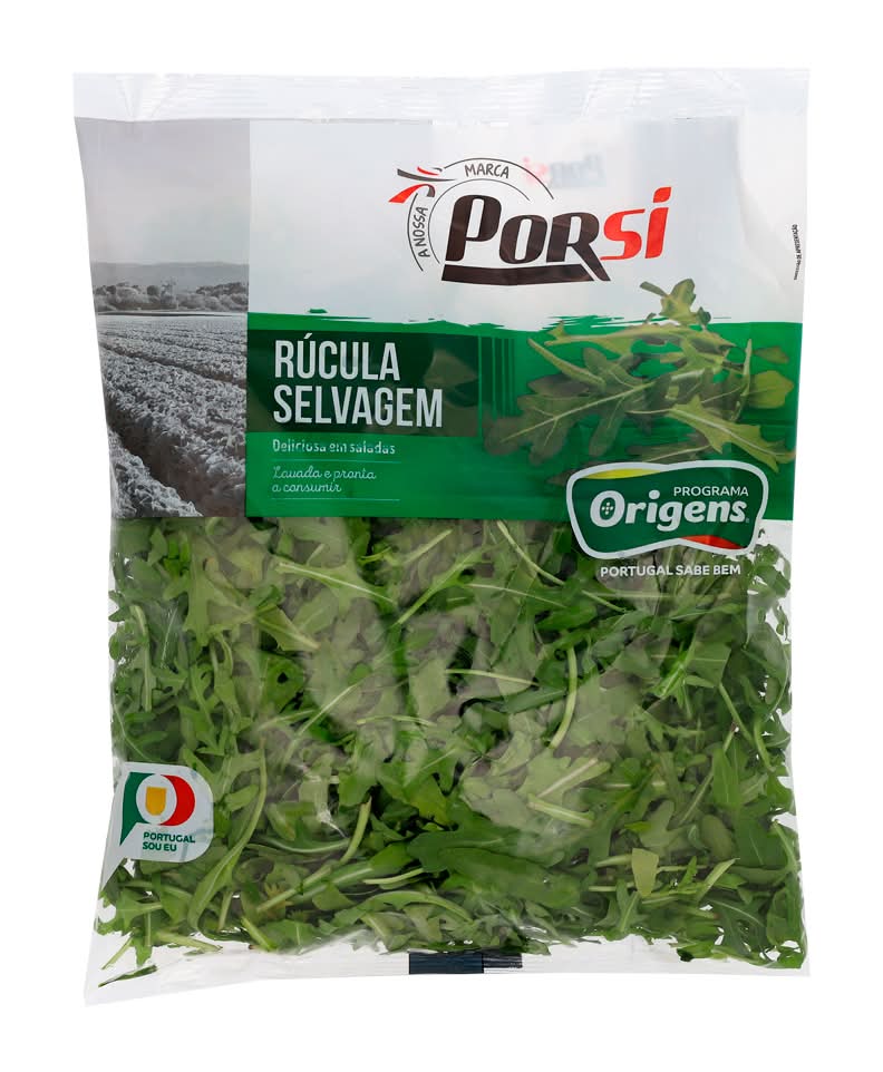 PorSi - Rúcula Selvagem Programa Origens, embalagem de 100g