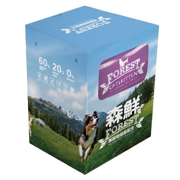 森鮮FOREST無穀-全貓配方450g禮盒(4入裝)/4716609946507