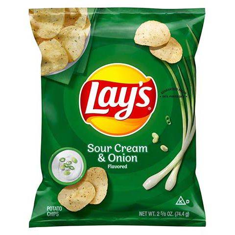 Lay's Sour Cream & Onion 2.625oz