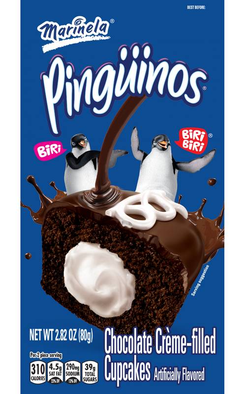 Marinela Cupcake Cream Filled Chocolate 2.82oz