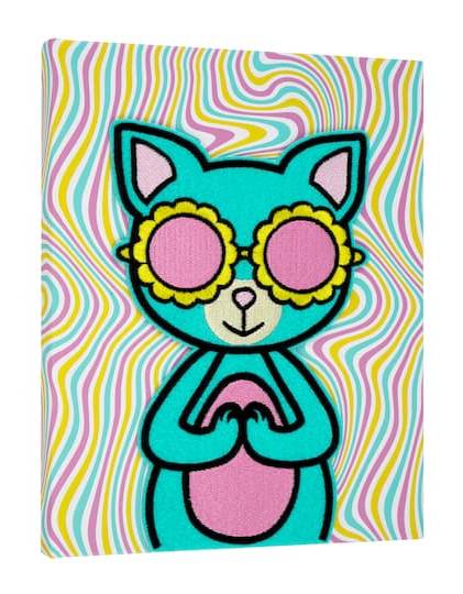 6" X 8" Cat Patch Journal By Fab Finds
