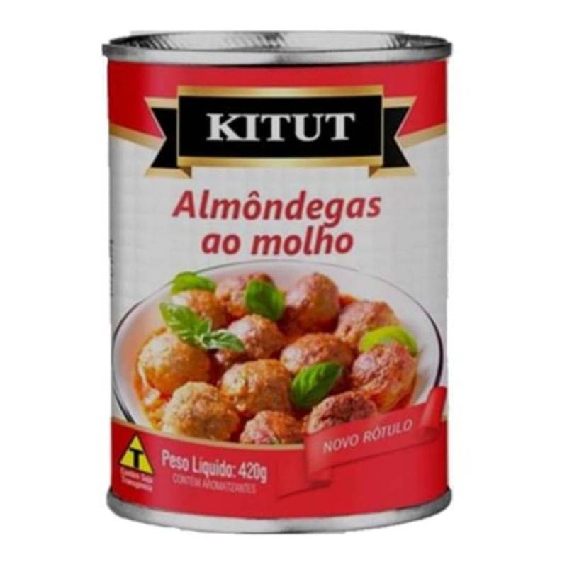 Kitut almôndegas mista ao molho (420g)