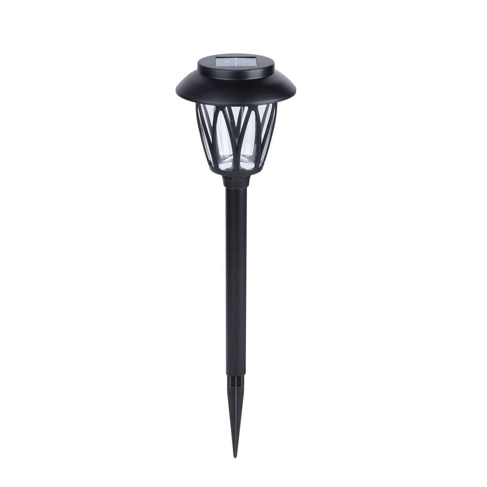 Harbor Breeze 5-Lumen Black Solar LED Outdoor Path Light (3500 K) | RS372PE-K5C-BK-T12