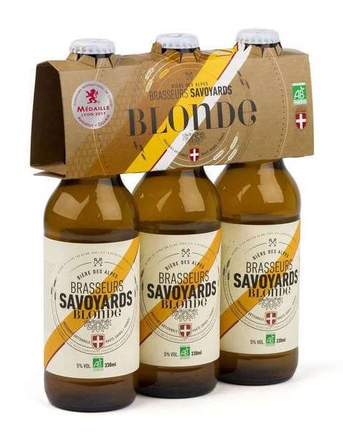 Brasseurs Savoyards - Bière blonde bio des alpes (3 x 330ml)