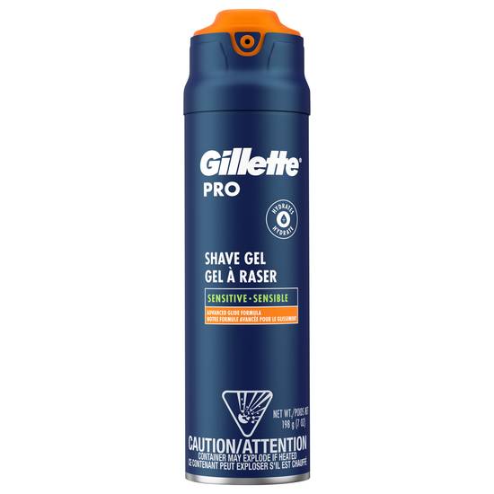 Gillette Pro Sensitive Shave Gel (male)