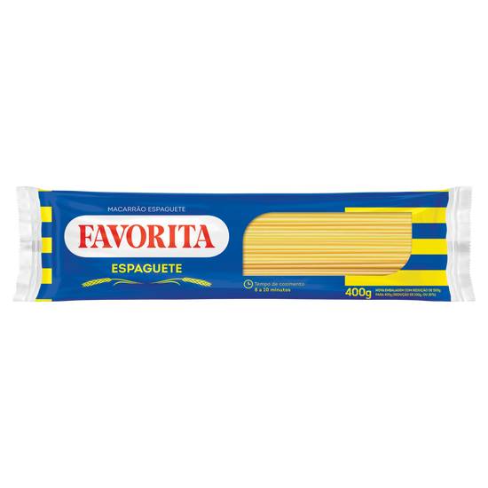 Favorita macarrão espaguete (400 g)