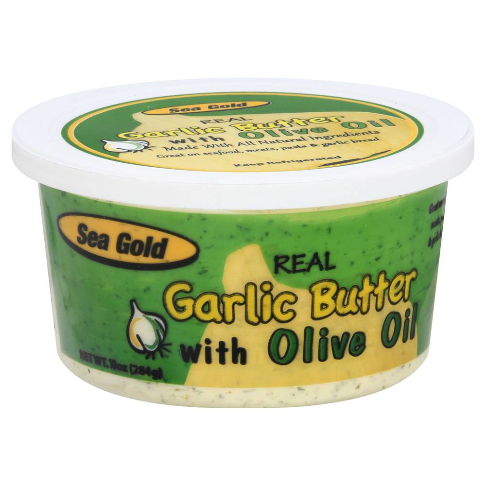 Sea Gold Real Garlic Butter With Olive Oil (10 oz)