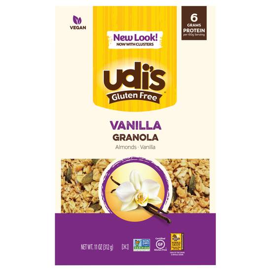 Udi's Gluten Free Almonds Vanilla Granola